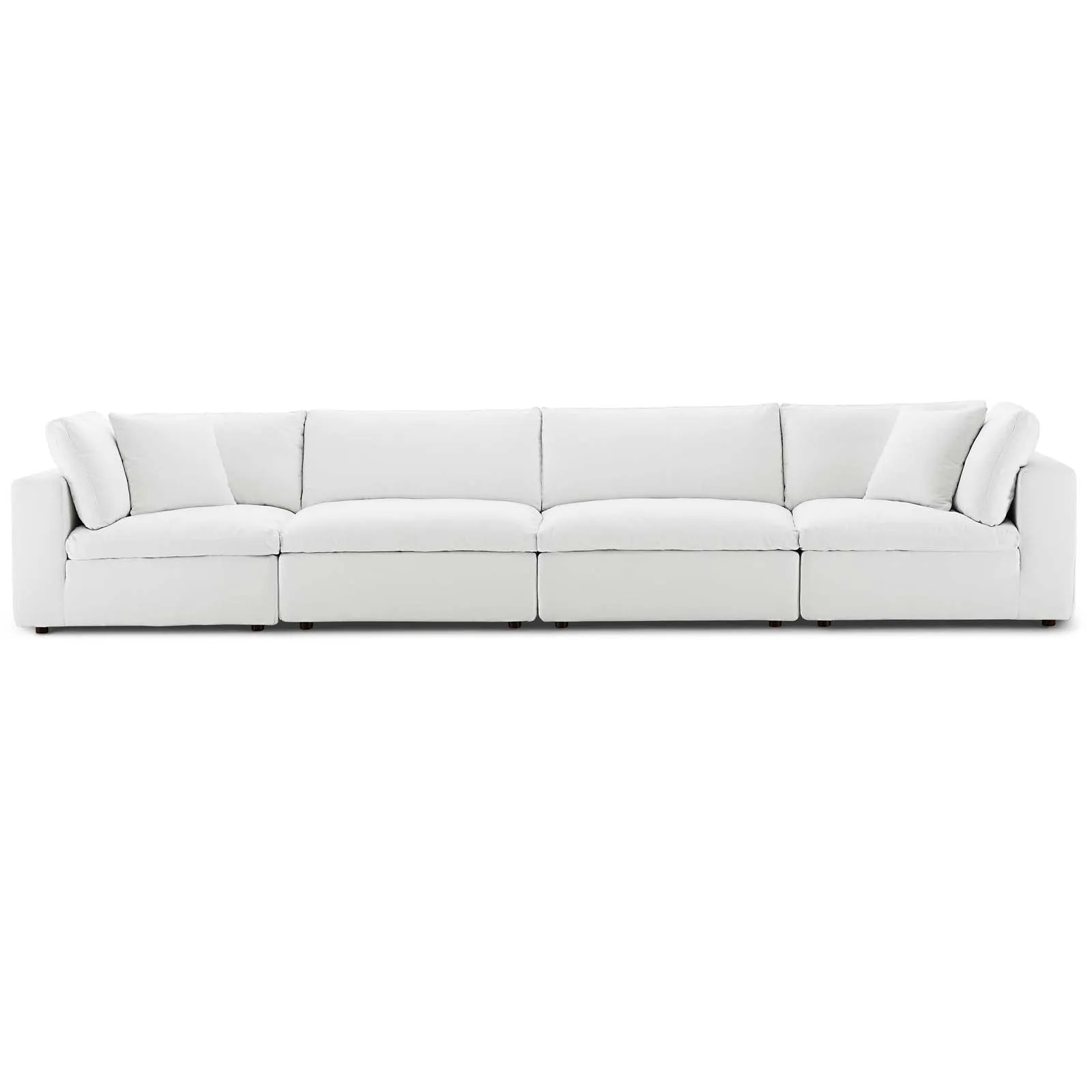 Commix Down Filled Overstuffed 4 Piece Sectional Sofa Set by Modway